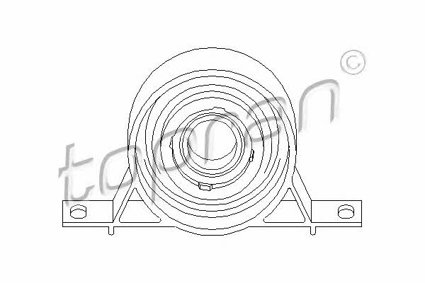 Topran 500 042 Driveshaft outboard bearing 500042: Buy near me in Poland at 2407.PL - Good price!