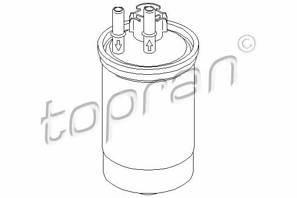 Topran 301 660 Fuel filter 301660: Buy near me in Poland at 2407.PL - Good price!