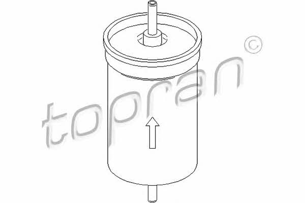 Topran 301 661 Fuel filter 301661: Buy near me in Poland at 2407.PL - Good price!