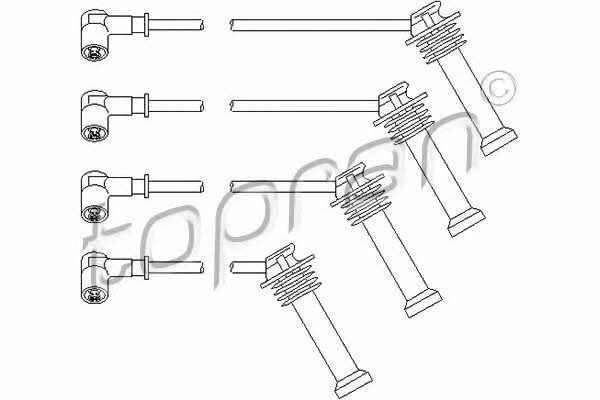 Topran 302 043 Zündkabel kit 302043: Kaufen Sie zu einem guten Preis in Polen bei 2407.PL!