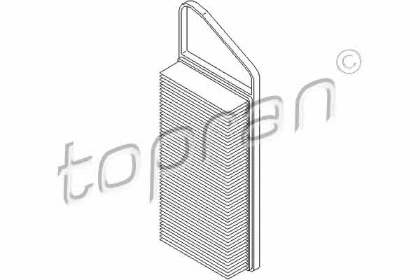 Topran 302 125 Air filter 302125: Buy near me at 2407.PL in Poland at an Affordable price!