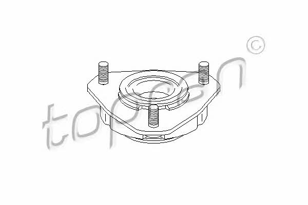 Topran 302 240 Shock absorber support 302240: Buy near me at 2407.PL in Poland at an Affordable price!