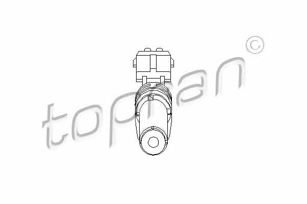 Topran 302 645 Crankshaft position sensor 302645: Buy near me in Poland at 2407.PL - Good price!