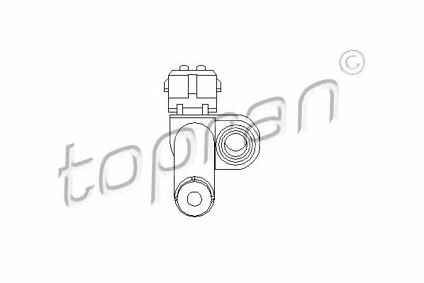 Topran 302 648 Crankshaft position sensor 302648: Buy near me in Poland at 2407.PL - Good price!