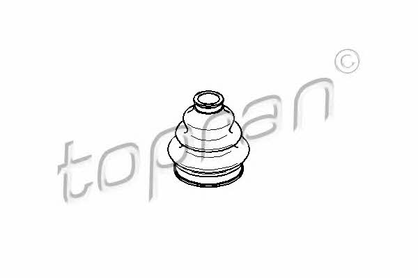 Topran 500 613 Bellow, drive shaft 500613: Buy near me in Poland at 2407.PL - Good price!