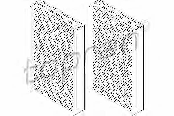 Topran 500 647 Filter, interior air 500647: Buy near me at 2407.PL in Poland at an Affordable price!