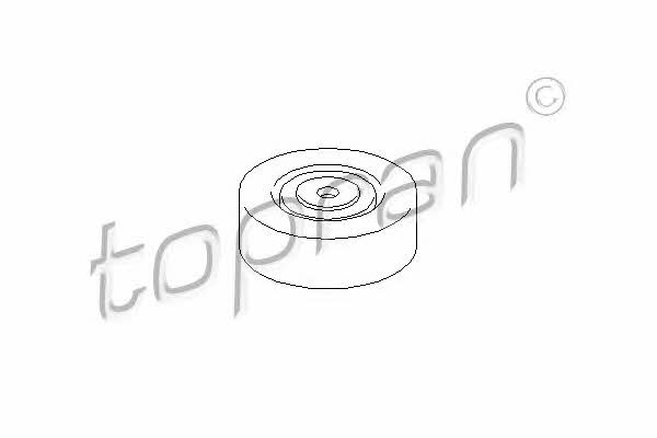 Topran 500 260 V-ribbed belt tensioner (drive) roller 500260: Buy near me in Poland at 2407.PL - Good price!