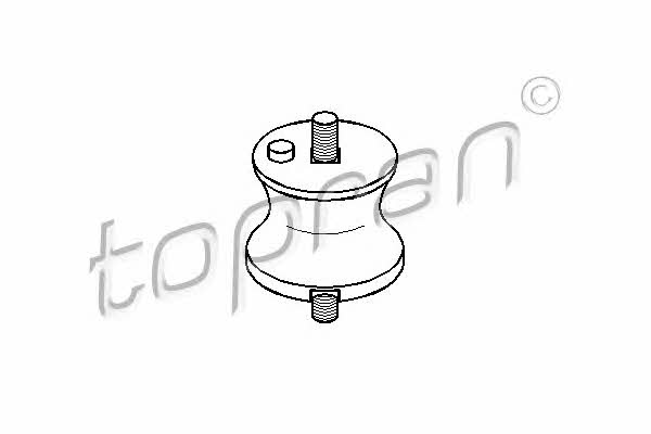 Topran 500 287 Gearbox mount left, right 500287: Buy near me in Poland at 2407.PL - Good price!
