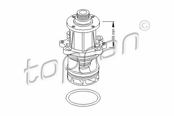 Topran 500 304 Water pump 500304: Buy near me in Poland at 2407.PL - Good price!