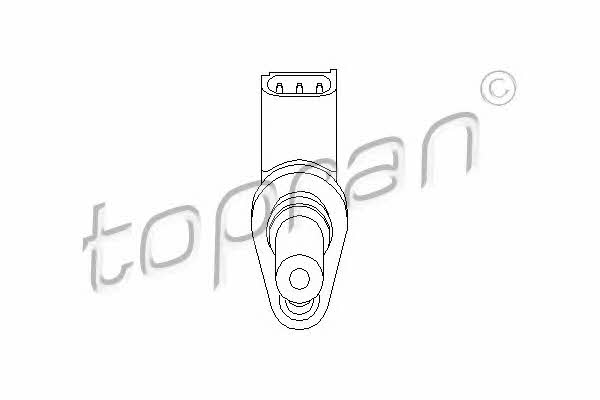 Topran 302 667 Camshaft position sensor 302667: Buy near me in Poland at 2407.PL - Good price!