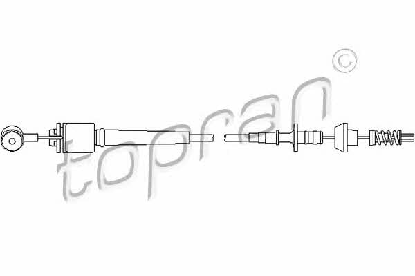 Topran 302 775 Accelerator cable 302775: Buy near me at 2407.PL in Poland at an Affordable price!