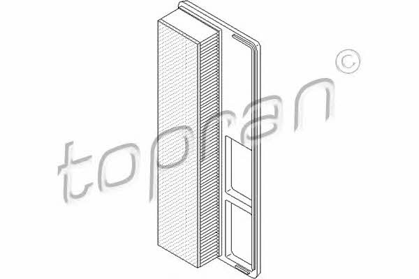 Topran 304 056 Воздушный фильтр 304056: Отличная цена - Купить в Польше на 2407.PL!