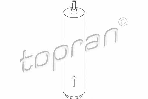 Topran 500 998 Топливный фильтр 500998: Отличная цена - Купить в Польше на 2407.PL!