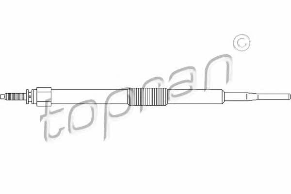Topran 501 166 Glow plug 501166: Buy near me at 2407.PL in Poland at an Affordable price!