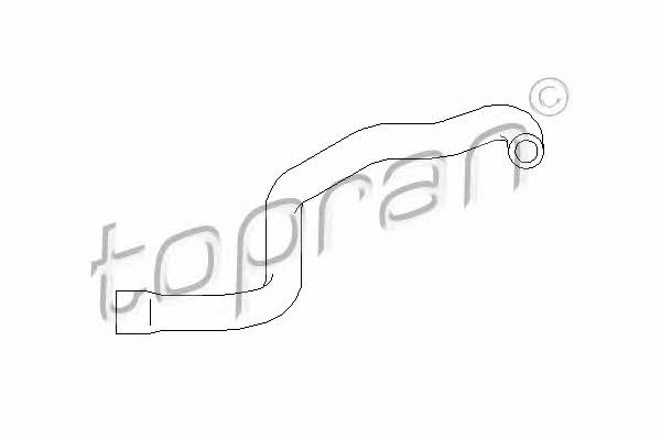 Topran 501 543 Breather Hose for crankcase 501543: Buy near me at 2407.PL in Poland at an Affordable price!