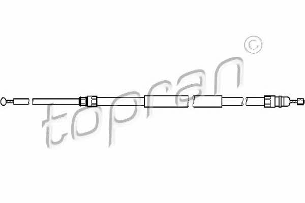 Topran 501 721 Cable Pull, parking brake 501721: Buy near me in Poland at 2407.PL - Good price!