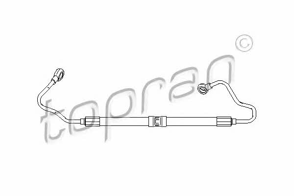 Topran 501 741 Hydraulic Hose, steering system 501741: Buy near me in Poland at 2407.PL - Good price!