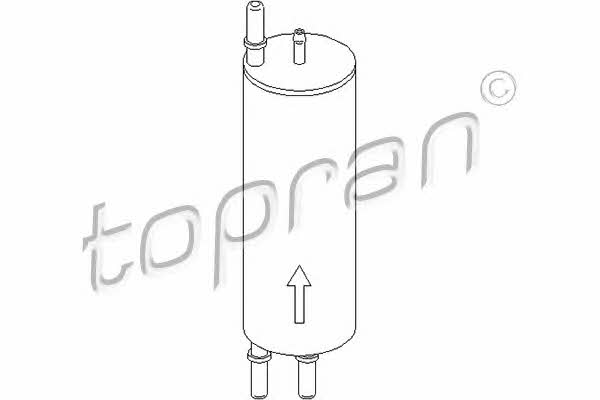 Topran 501 770 Фільтр палива 501770: Приваблива ціна - Купити у Польщі на 2407.PL!