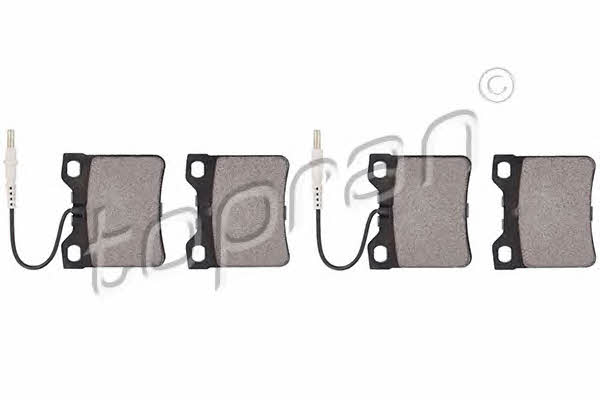 Topran 400 692 Brake Pad Set, disc brake 400692: Buy near me in Poland at 2407.PL - Good price!