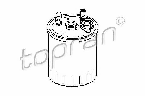 Topran 401 031 Fuel filter 401031: Buy near me in Poland at 2407.PL - Good price!