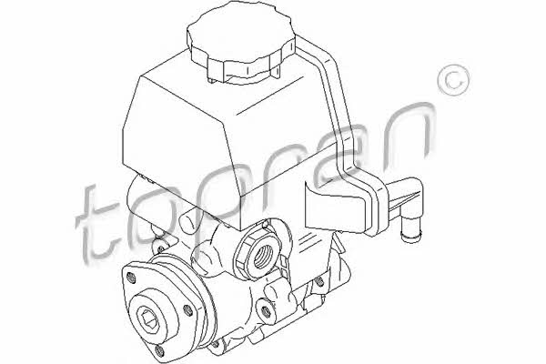 Topran 401 310 Hydraulic Pump, steering system 401310: Buy near me in Poland at 2407.PL - Good price!