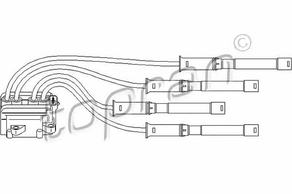 Topran 700 471 Ignition coil 700471: Buy near me in Poland at 2407.PL - Good price!