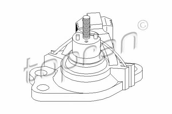 Topran 700 529 Engine mount right 700529: Buy near me at 2407.PL in Poland at an Affordable price!