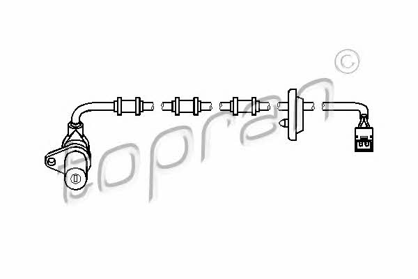 Topran 401 413 Sensor, wheel speed 401413: Buy near me in Poland at 2407.PL - Good price!