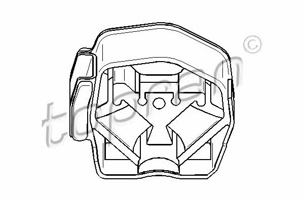 Topran 401 416 Подушка двигуна 401416: Приваблива ціна - Купити у Польщі на 2407.PL!
