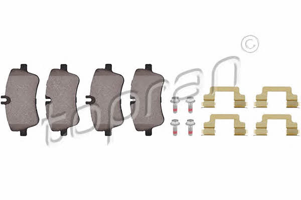 Topran 401 430 Brake Pad Set, disc brake 401430: Buy near me in Poland at 2407.PL - Good price!