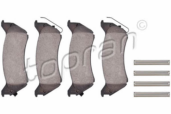 Topran 401 434 Brake Pad Set, disc brake 401434: Buy near me in Poland at 2407.PL - Good price!