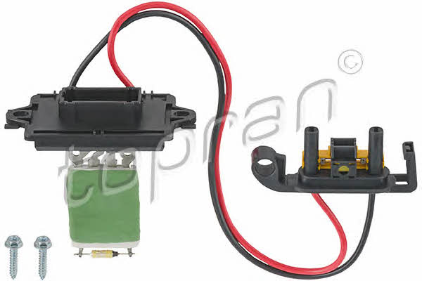 Topran 701 061 Resistor, interior blower 701061: Buy near me in Poland at 2407.PL - Good price!