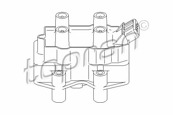 Topran 720 307 Ignition coil 720307: Buy near me in Poland at 2407.PL - Good price!