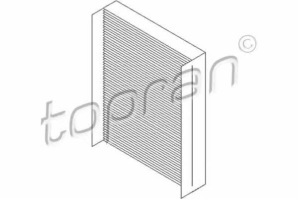Topran 720 319 Filter, interior air 720319: Buy near me at 2407.PL in Poland at an Affordable price!