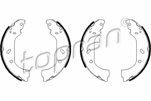 Topran 720 362 Brake shoe set 720362: Buy near me in Poland at 2407.PL - Good price!