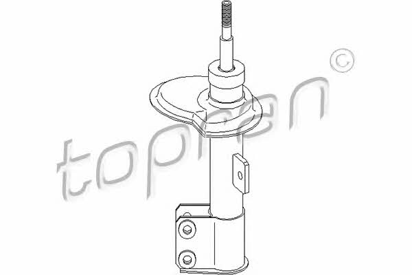 Topran 720 826 Амортизатор подвески передний левый газомасляный 720826: Отличная цена - Купить в Польше на 2407.PL!