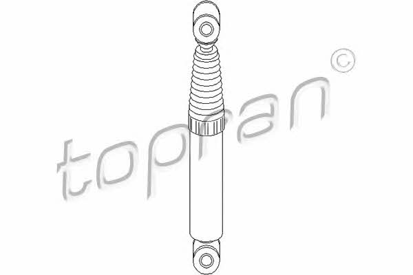 Topran 720 853 Rear oil and gas suspension shock absorber 720853: Buy near me in Poland at 2407.PL - Good price!