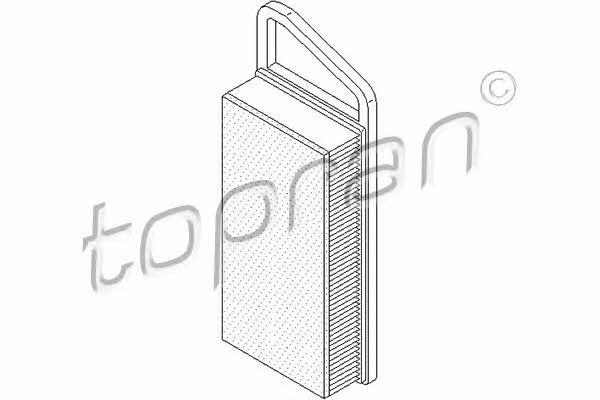 Topran 720 965 Air filter 720965: Buy near me at 2407.PL in Poland at an Affordable price!