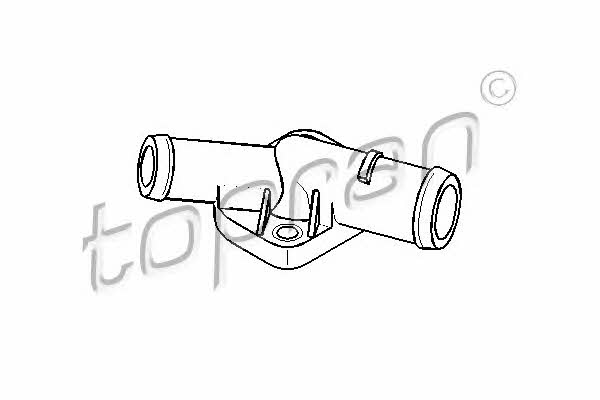Topran 107 309 Фланец патрубка охлаждающей жидкости 107309: Отличная цена - Купить в Польше на 2407.PL!
