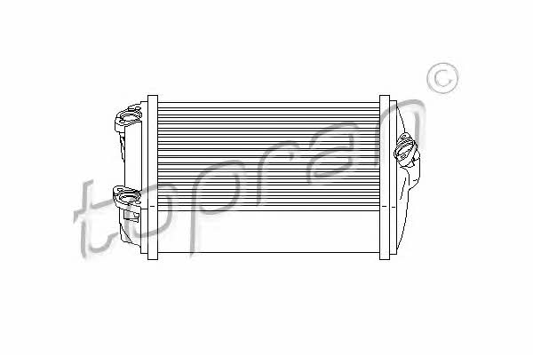 Topran 407 748 Heat Exchanger, interior heating 407748: Buy near me at 2407.PL in Poland at an Affordable price!