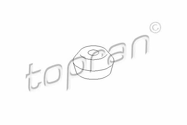 Topran 107 657 Rear shock absorber support 107657: Buy near me in Poland at 2407.PL - Good price!