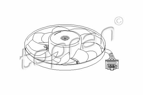 Topran 107 706 Вентилятор радиатора охлаждения 107706: Купить в Польше - Отличная цена на 2407.PL!