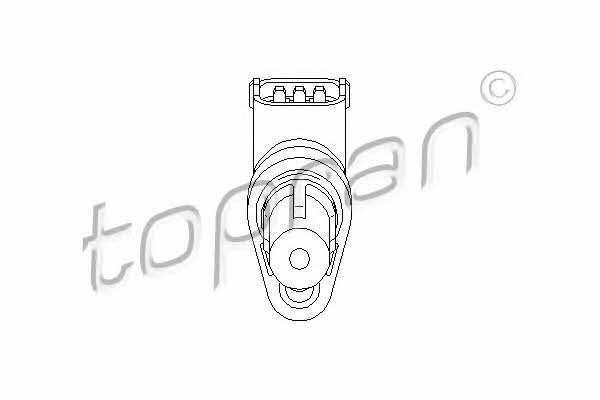 Topran 407 868 Camshaft position sensor 407868: Buy near me in Poland at 2407.PL - Good price!