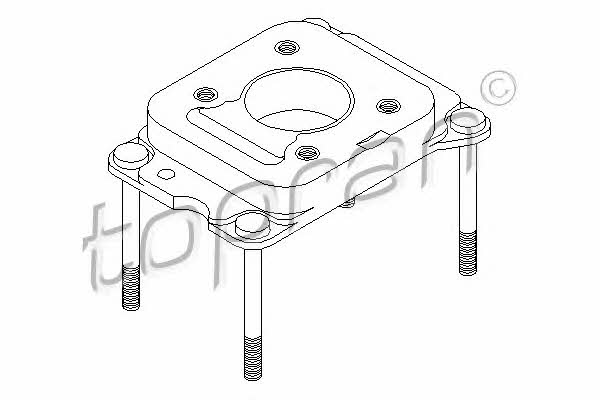Topran 100 621 Flange Plate, parking supports 100621: Buy near me at 2407.PL in Poland at an Affordable price!
