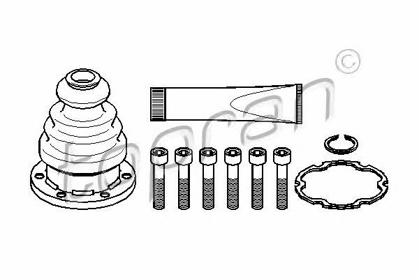 Topran 108 213 Bellow Set, drive shaft 108213: Buy near me in Poland at 2407.PL - Good price!