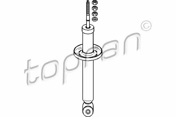 Topran 108 363 Rear oil and gas suspension shock absorber 108363: Buy near me in Poland at 2407.PL - Good price!