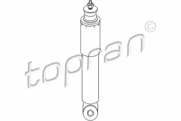 Topran 108 366 Front oil and gas suspension shock absorber 108366: Buy near me in Poland at 2407.PL - Good price!