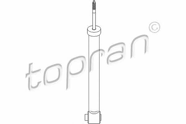 Topran 108 373 Rear oil and gas suspension shock absorber 108373: Buy near me in Poland at 2407.PL - Good price!