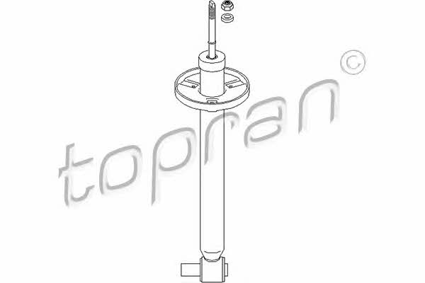 Topran 108 377 Rear oil and gas suspension shock absorber 108377: Buy near me at 2407.PL in Poland at an Affordable price!