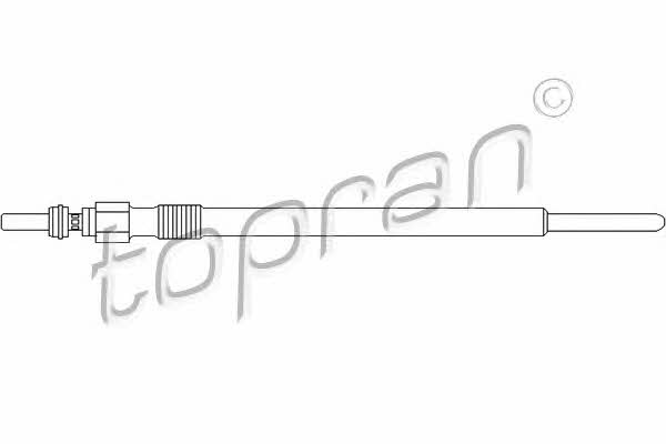 Topran 407 951 Glow plug 407951: Buy near me at 2407.PL in Poland at an Affordable price!